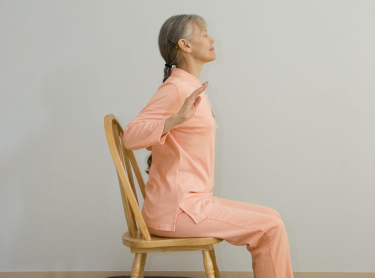 Gentle Chair Yoga Pose