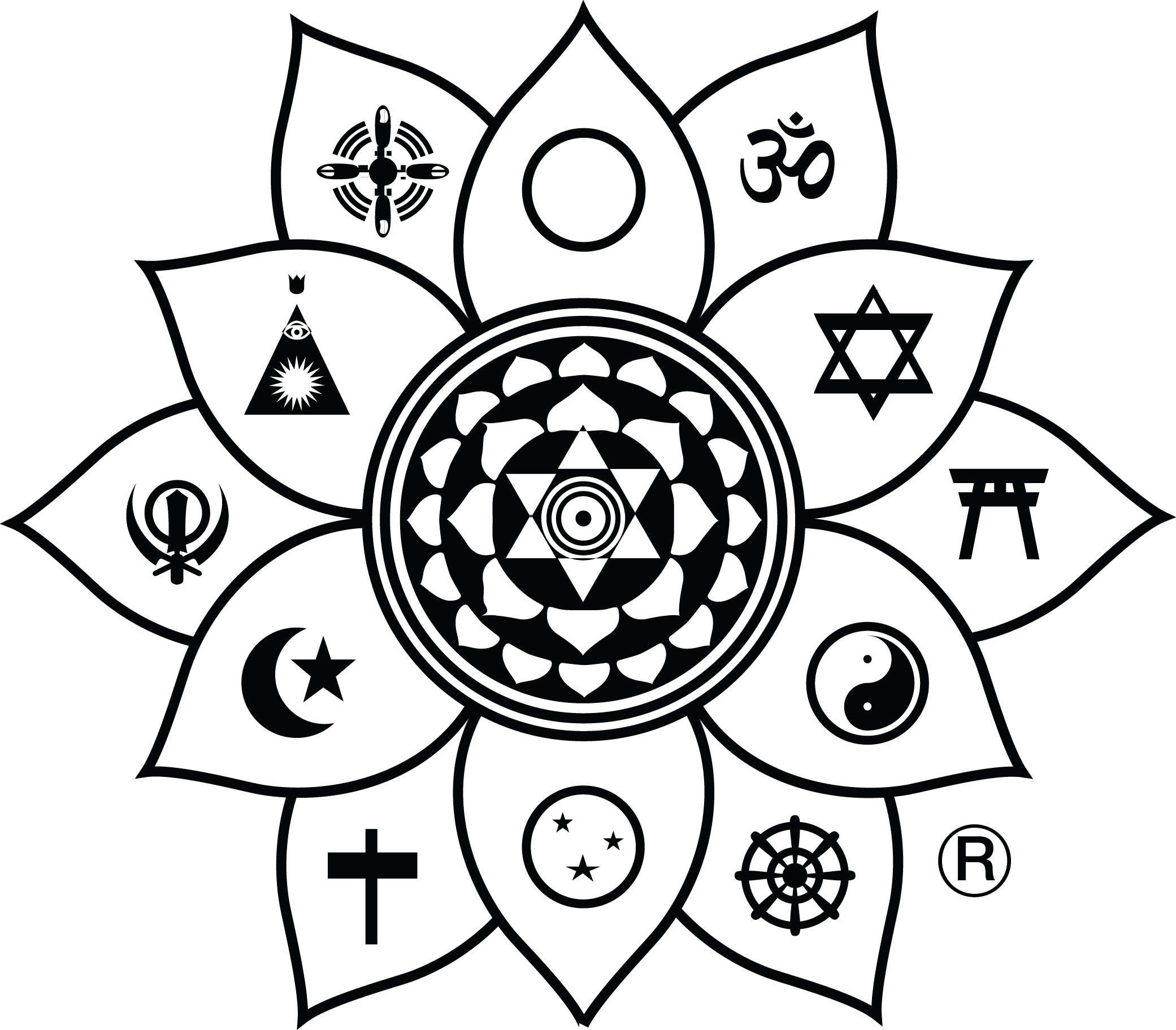 Satchidananda Ashram-Yogaville logo